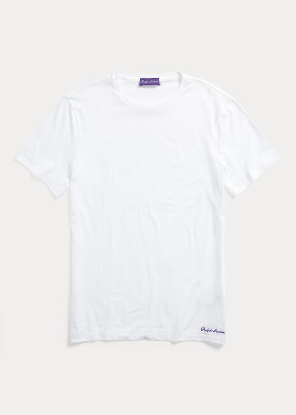 T Shirt Ralph Lauren Algodão Lisle Homem 90365-KFLD